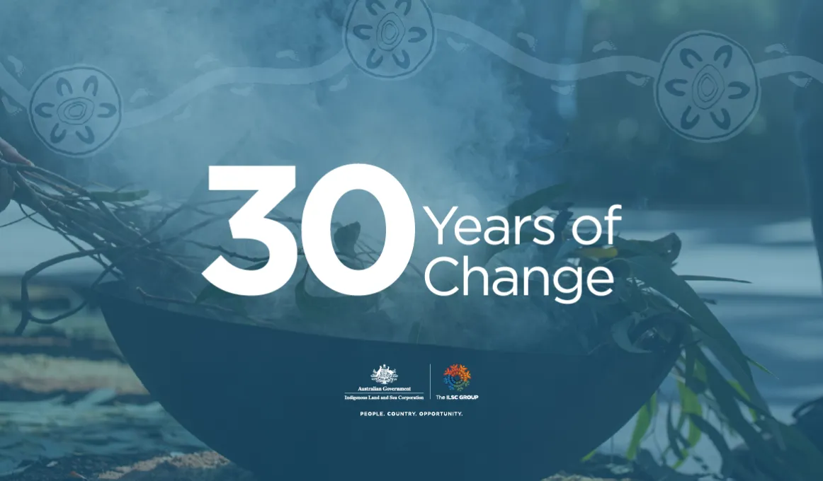 30 years of change poster