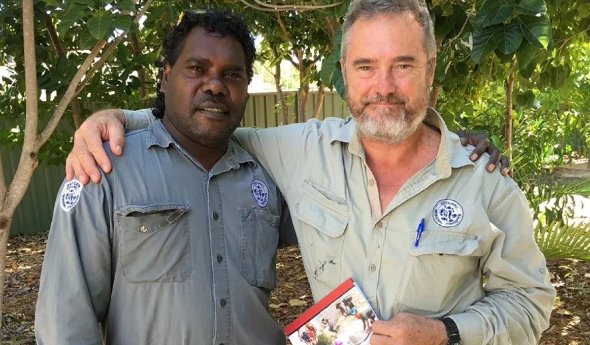 Thomas Amagula and Steve Roeger from Dhimurru Aboriginal Corporation expect the forum to become a regular event.